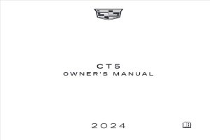 2024 Cadillac CT5 Owner's Manual