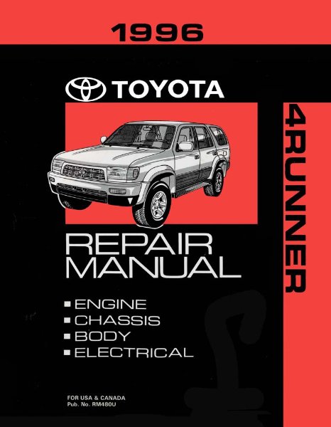 1996 Toyota 4-Runner Factory Shop Service Manual