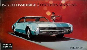 1967 Oldsmobile Toronado Owner's Manual