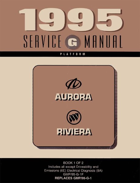 1995 Buick Riviera, Aurora Factory Shop Service Manual