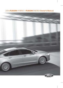 2014 Ford Fusion Hybrid Owner's Manual