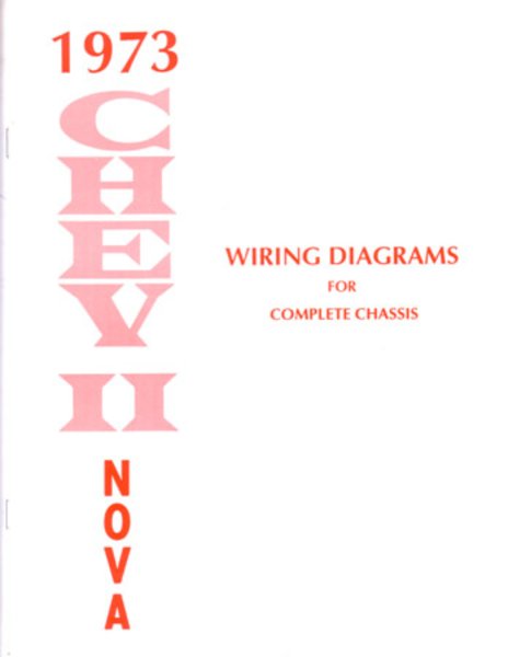 1973 Chevrolet Nova Wiring Diagrams Manual