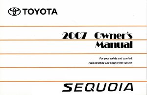 2007 Toyota SEQUOIA Owner's Manual