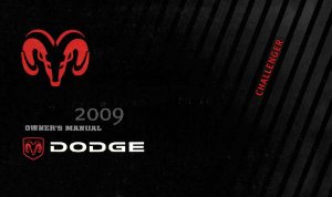 2009 Dodge Challenger Owner's Manual