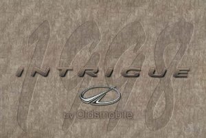 1998 Oldsmobile Intrique Owner's Manual
