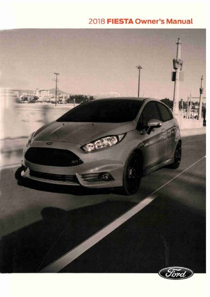 2018 Ford Fiesta Owner's Manual