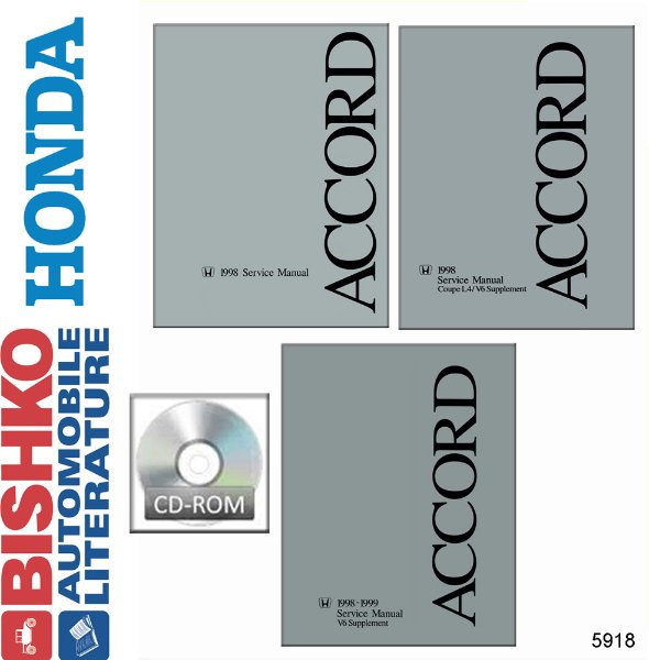 1998 Honda Accord Factory Shop Service Manual