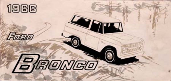 1966 Ford Bronco Owner's Manual