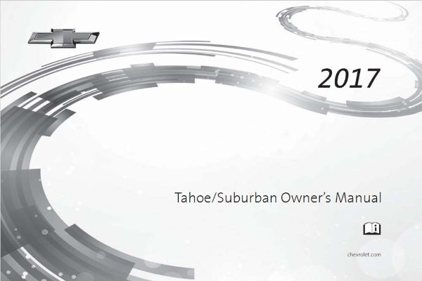 2017 Chevrolet Tahoe, Suburban Owner's Manual