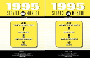 1995 Chevrolet Lumina, Monte Carlo, Cutlass Supreme, Grand Prix