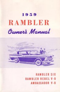 1959 AMC Rambler Owner's Manual