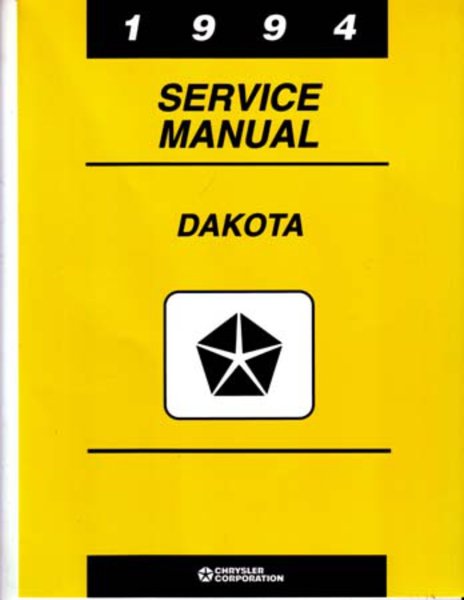 1994 Dodge Truck Dakota Factory Shop Service Manual