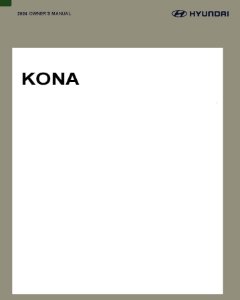 2024 Hyundai Kona Owner's Manual