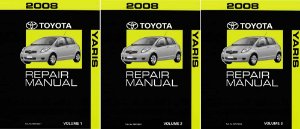 2008 Toyota Yaris Factory Shop Service Manual