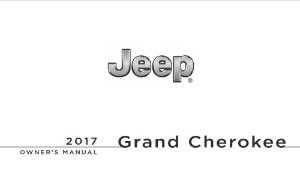 2017 Jeep Grand Cherokee Owner's Manual