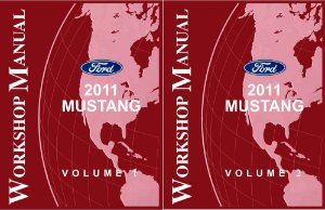 2011 Ford Mustang Factory Shop Service Manual