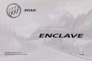 2010 Buick Enclave Owner's Manual