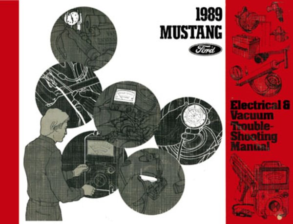 1989 Ford Mustang EVTM Wiring Diagrams Manual
