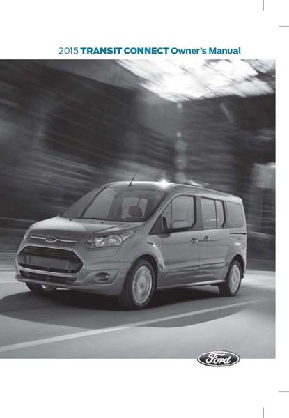 2015 Ford Transit Connect Owner's Manual