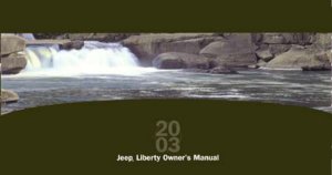 2003 Jeep Liberty Owner's Manual