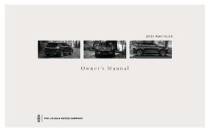 2020 Lincoln Nautilus Owner's Manual