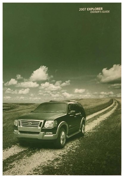 2007 Ford Explorer Owner's Manual