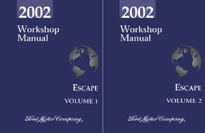 2002 Ford Escape Factory Shop Service Manual