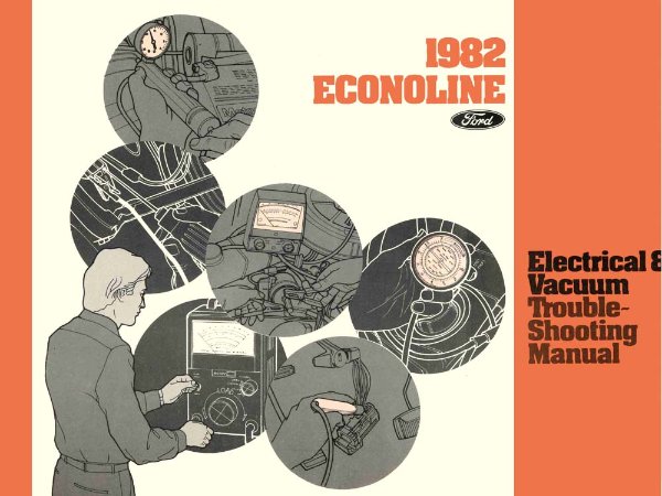 1982 Ford Truck Econoline Wiring Diagrams Manual