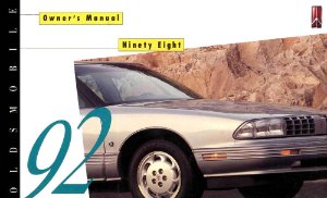 1992 Oldsmobile 98 Owner's Manual