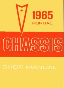 1965 Pontiac Bonneville, Catalina, Grand Prix Factory Shop Service Manual