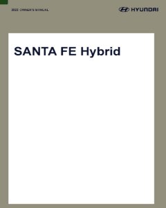 2022 Hyundai Santa Fe Hybrid Owner's Manual