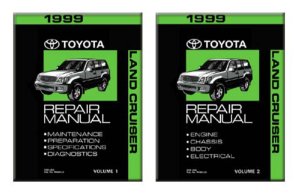 1999 Toyota Land Cruiser Factory Shop Service Manual