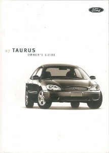2007 Ford Taurus Owner's Manual