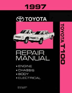 1997 Toyota T100 Factory Shop Service Manual