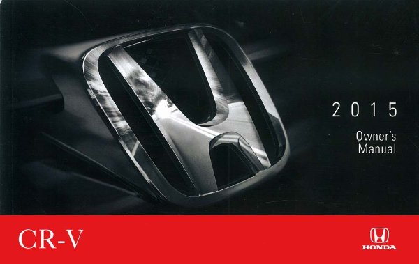 2015 Honda CR-V Owner's Manual
