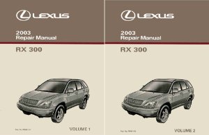 2003 Lexus RX 300 Factory Shop Service Manual