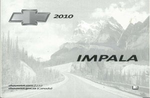 2010 Chevrolet Impala Owner's Manual