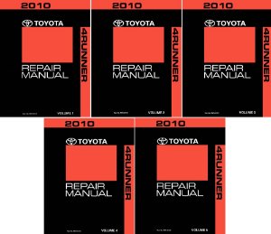 2010 Toyota 4-Runner Factory Shop Service Manual