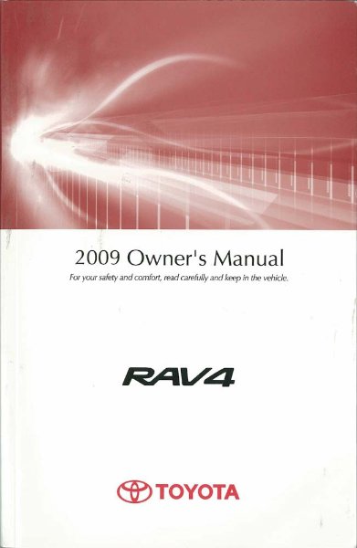 2009 Toyota Rav4 Owner's Manual