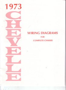 1973 Chevrolet Chevelle Wiring Diagrams Manual