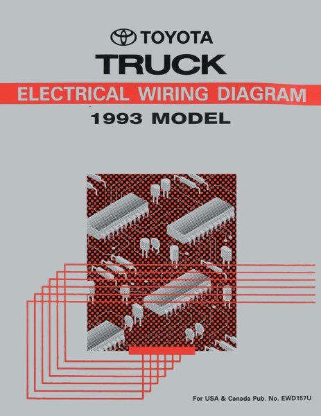 1993 Toyota Pickup Wiring Diagrams Manual