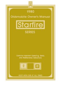 1980 Oldsmobile Starfire Owner's Manual