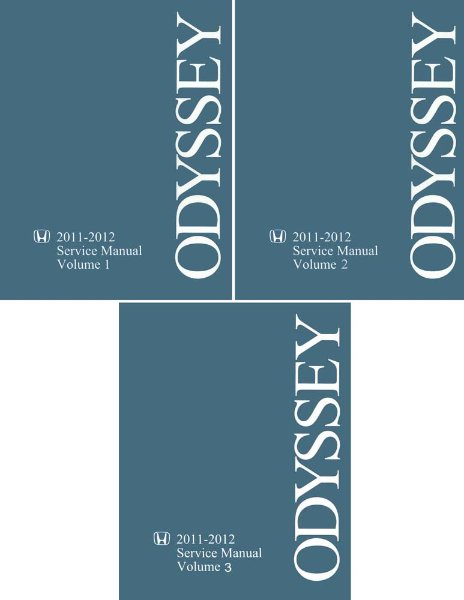 2011–2012 Honda Odyssey Factory Shop Service Manual