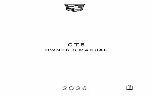 2026 Cadillac CTS Owner's Manual