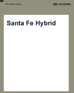 2023 Hyundai Santa Fe Hybrid Owner's Manual