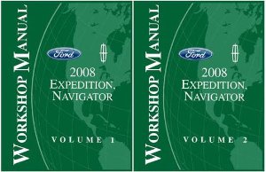 2008 Ford Truck Expedition, Navigator Factory Shop Service Manual