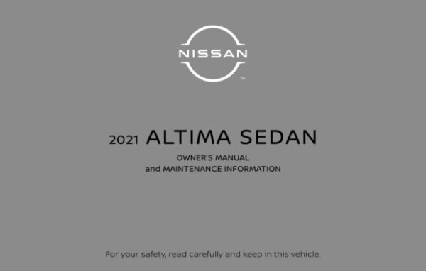 2021 Nissan Altima Owner's Manual