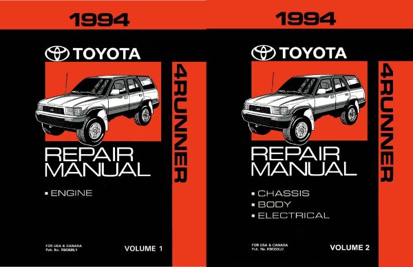 1994 Toyota 4-Runner Factory Shop Service Manual