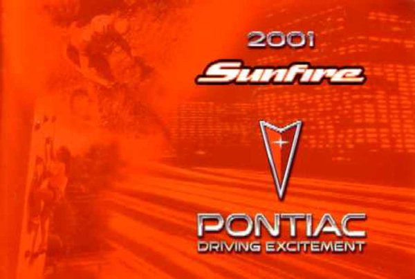 2001 Pontiac Sunfire Owner's Manual