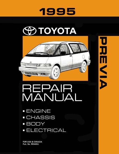 1995 Toyota Previa Factory Shop Service Manual